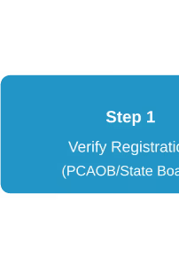 Follow this systematic verification process to assess audit firm credentials and identify potential quality concerns before engagement.